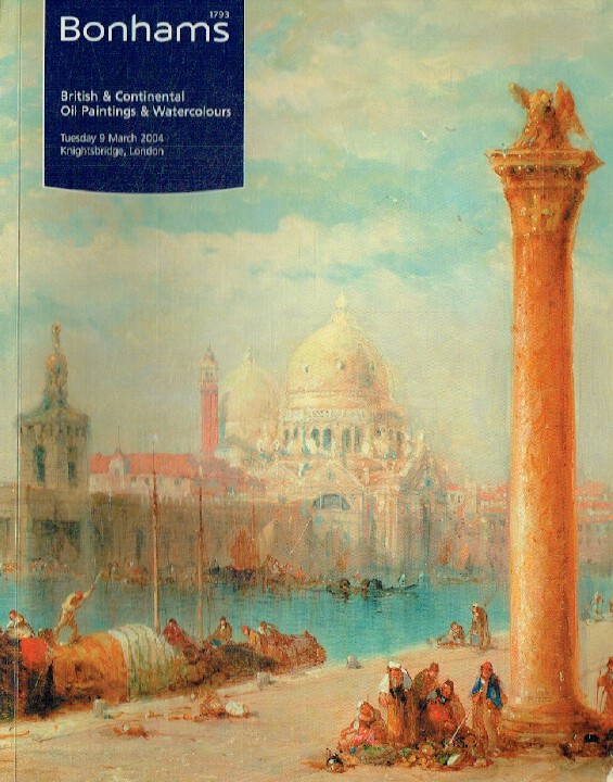 Bonhams March 2004 British & Continental Oil Paintings and Watercolours