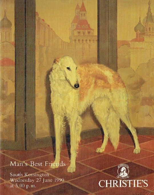 Christies June 1990 Man's Best Friends - (Dog & Cat Paintings)