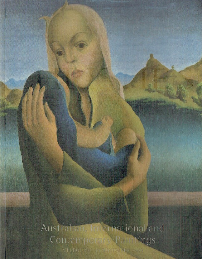 Christies November 2003 Australian, International & Contemporary Paintings - Click Image to Close