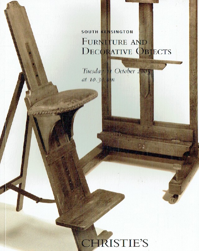 Christies October 2005 Furniture & Decorative Objects