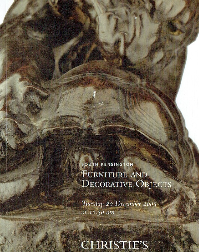 Christies December 2005 Furniture & Decorative Objects (Digital only)