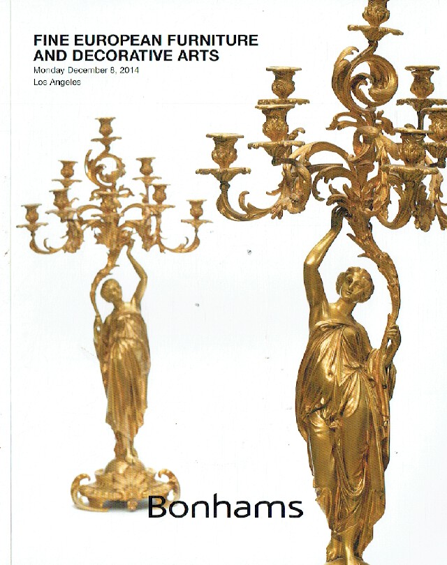 Bonhams December 2014 Fine European Furniture & Decorative Arts