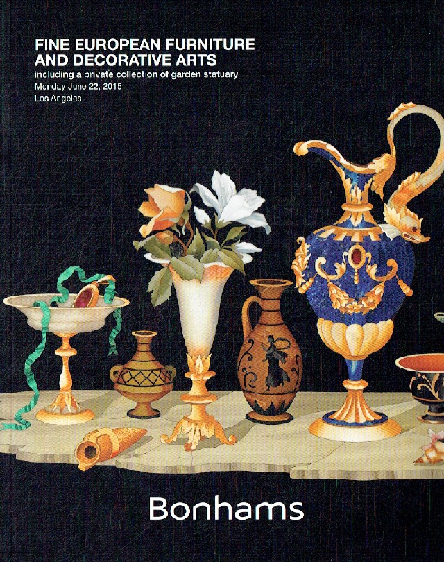 Bonhams June 2015 Fine European Furniture & Decorative Arts, inc. Garden Statuar