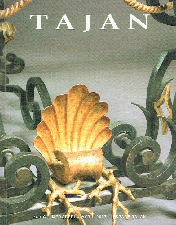 Tajan April 2007 20th Century Decorative Arts