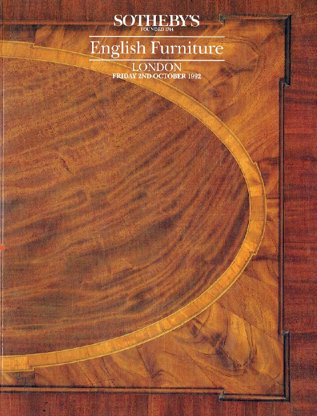 Christies October 1992 English Furniture