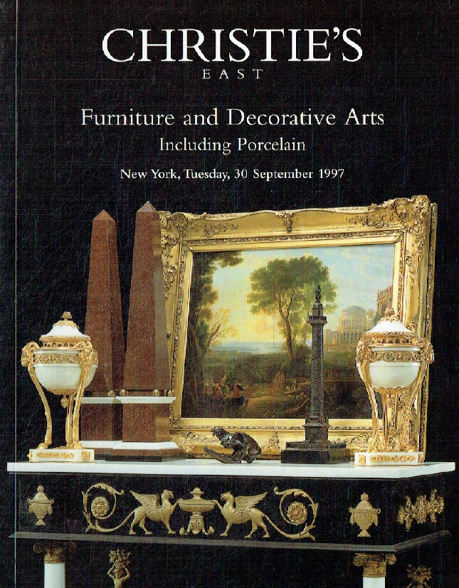 Christies September 1997 Furniture & Decorative Arts Including Porcelain
