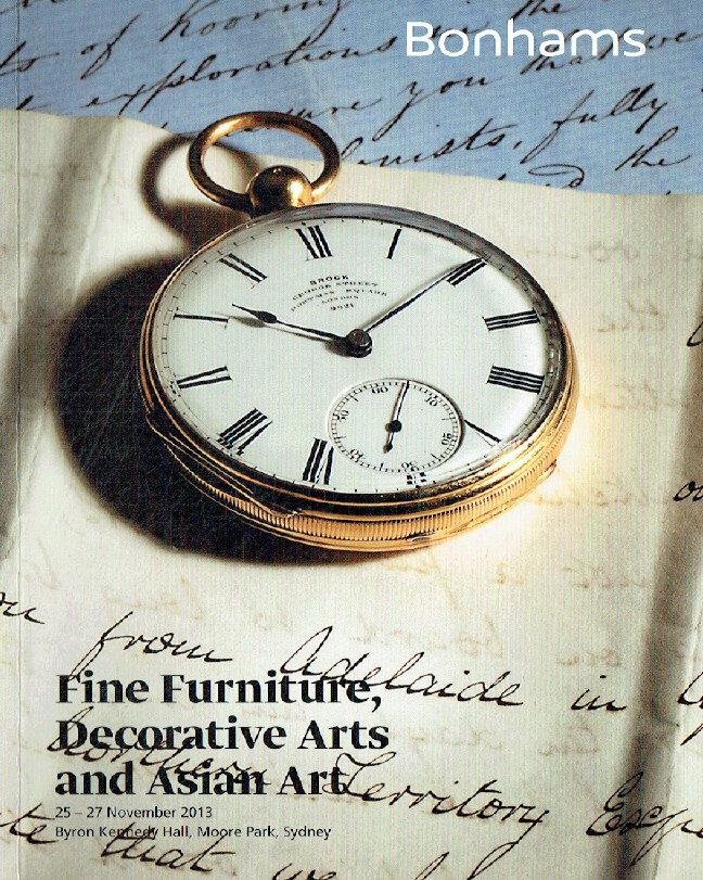 Bonahms November 2013 Fine Furniture, Decorative Arts & Asian Art - Click Image to Close