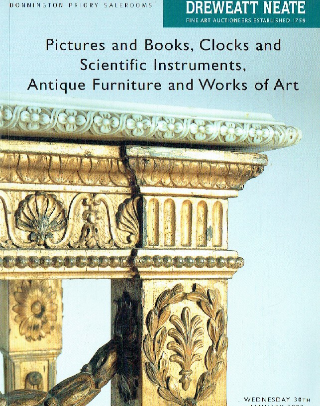 Dreweatt Neate January 2002 Pictures & Books, Clocks and Scientific Ins., Antiqu
