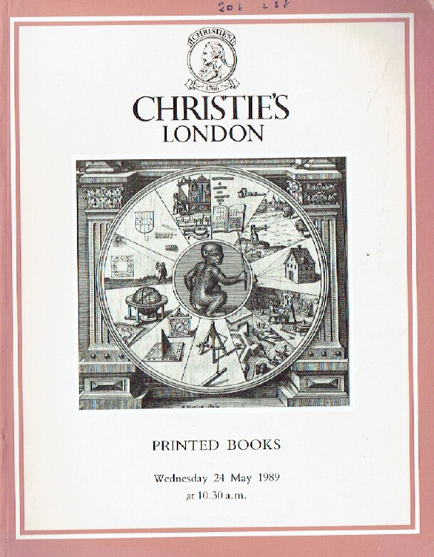 Christies May 1989 Printed Books