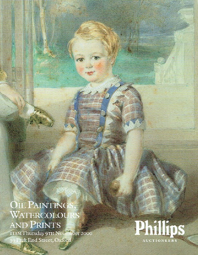 Phillips November 2000 Oil Paintings, Watercolours & Prints