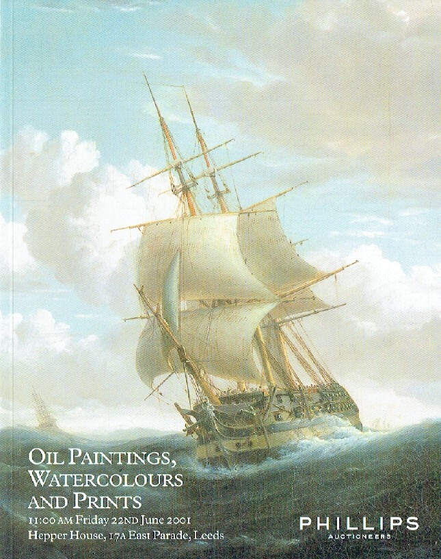 Phillips June 2001 Oil Paintings, Watercolours & Prints