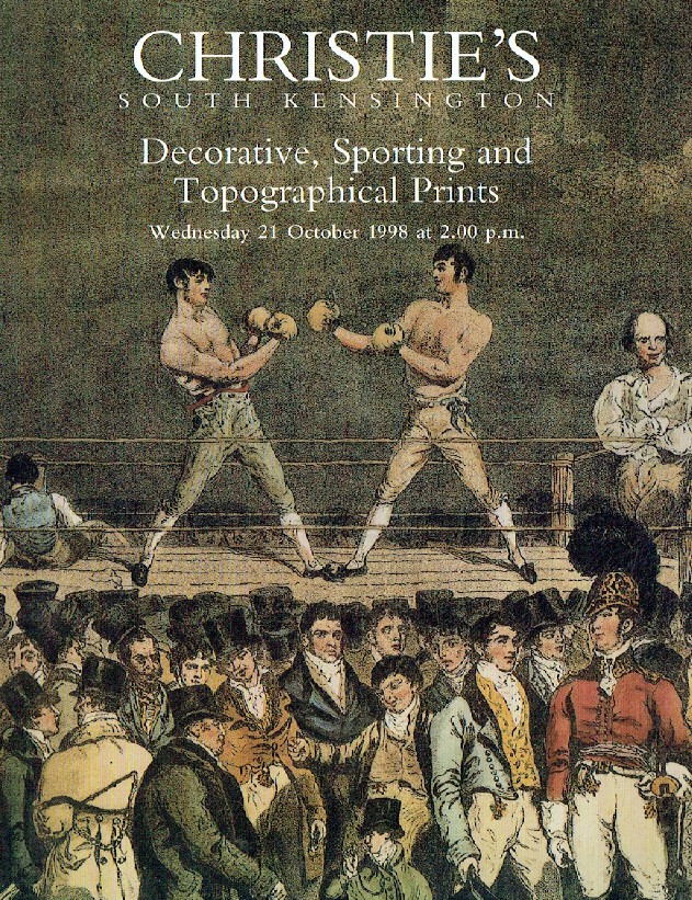 Christies October 1998 Decorative, Sporting & Topographical (Digital only)