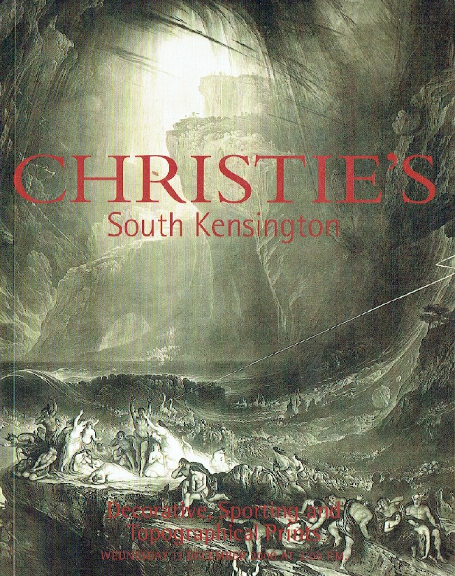Christies December 2000 Decorative, Sporting & Topographical Prints