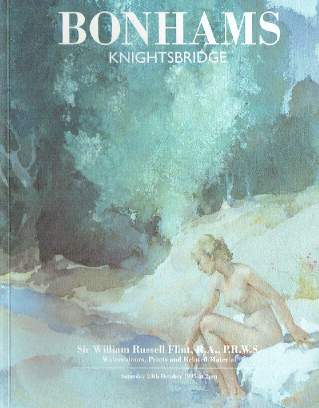 Bonhams October 1995 Sir William Russell Flint, Watercolours, Prints & Related M