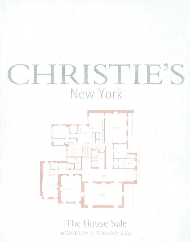 Christies February 2003 The House Sale