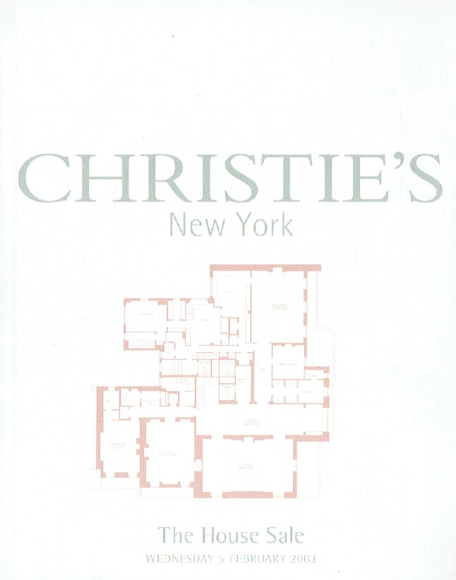 Christies February 2003 The House Sale