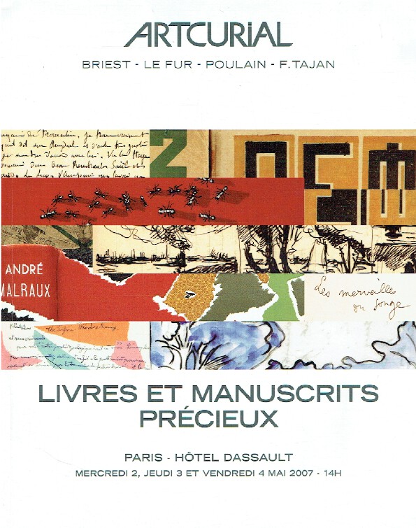 Artcurial May 2007 Books & Valuable Manuscripts - Click Image to Close