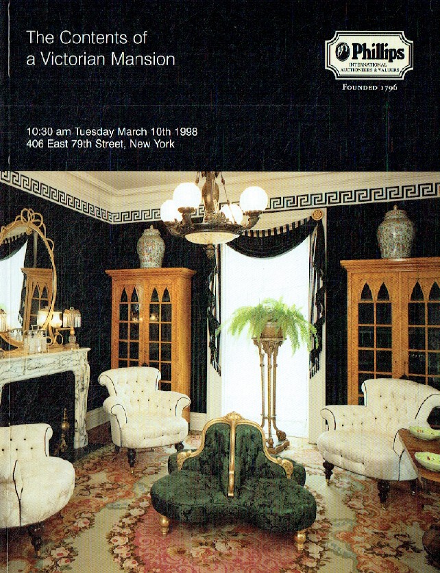 Phillips March 1998 The Contents of a Victorian Mansion (Digital only)