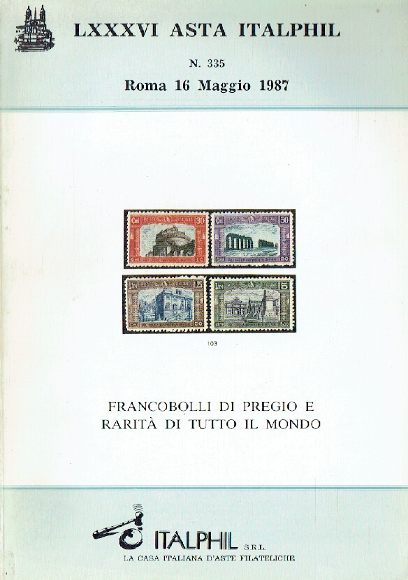 Italphil May 1987 Stamps from Around the World
