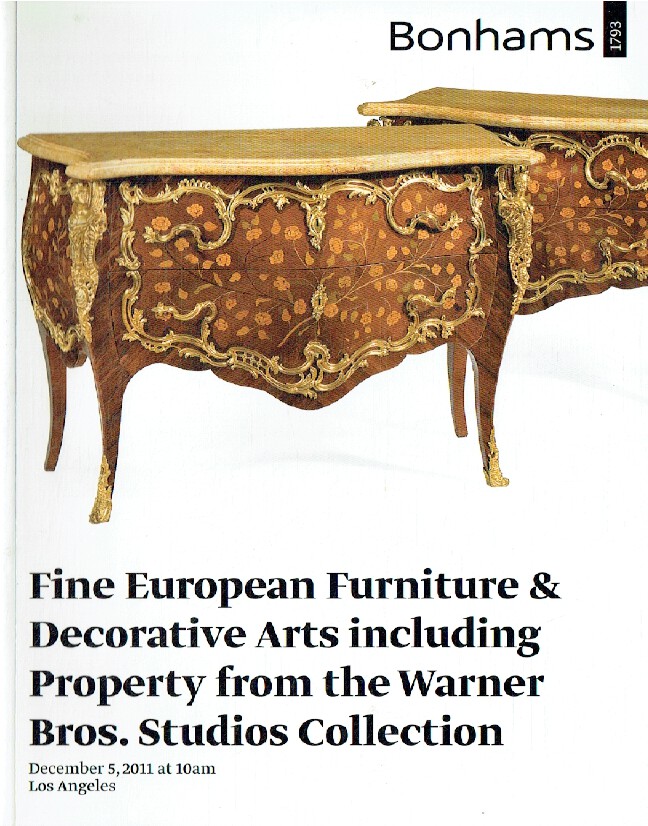 Bonhams December 2011 Fine European Furniture & Decorative Arts, Bros. Studios C