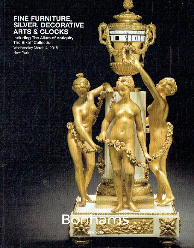 Bonhams March 2015 Fine Furniture, Silver, Decorative Arts & Clocks, Inc. the Al