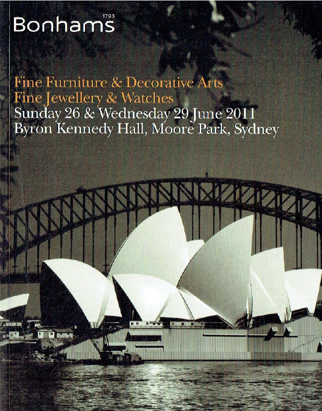Bonhams June 2011 Fine Furniture & Decorative Arts, Fine Jewellery & Watches