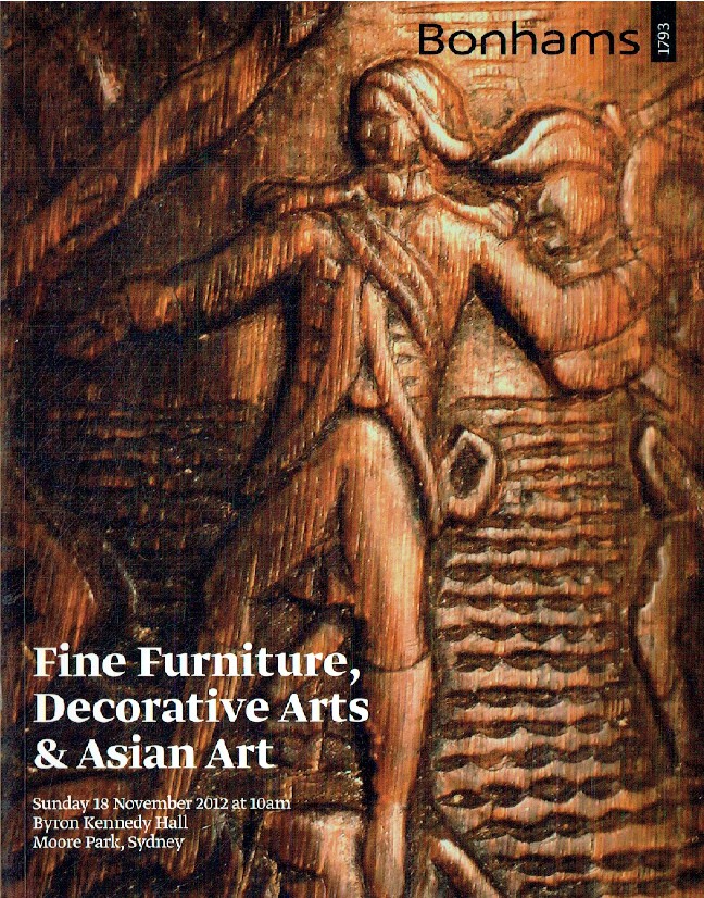 Bonhams November 2012 Fine Furniture, Decorative Arts & Asian Art