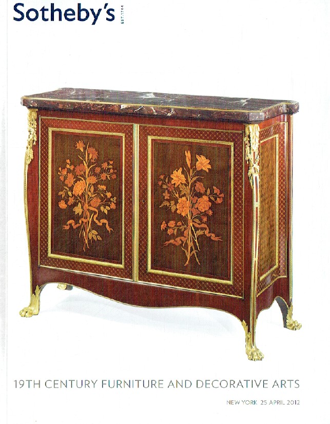 Sothebys April 2012 19th Century Furniture & Decorative Arts