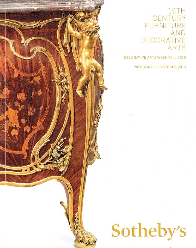 Sothebys October 2015 19th Century Furniture & Decorative Arts