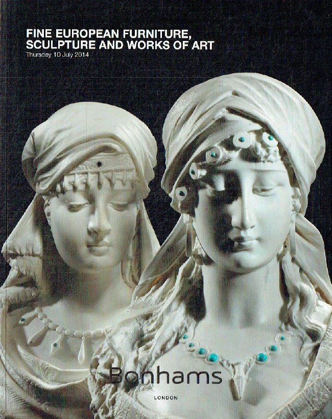 Bonhams July 2014 Fine English Furniture, Sculpture & Works of Art