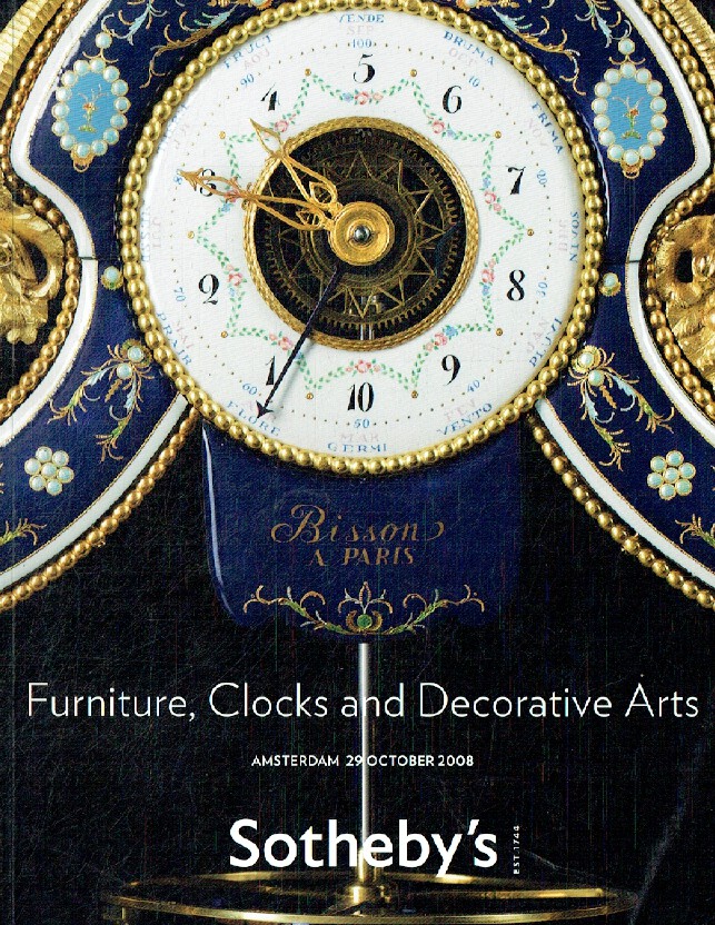 Sothebys October 2008 Furniture, Clocks & Decorative Arts