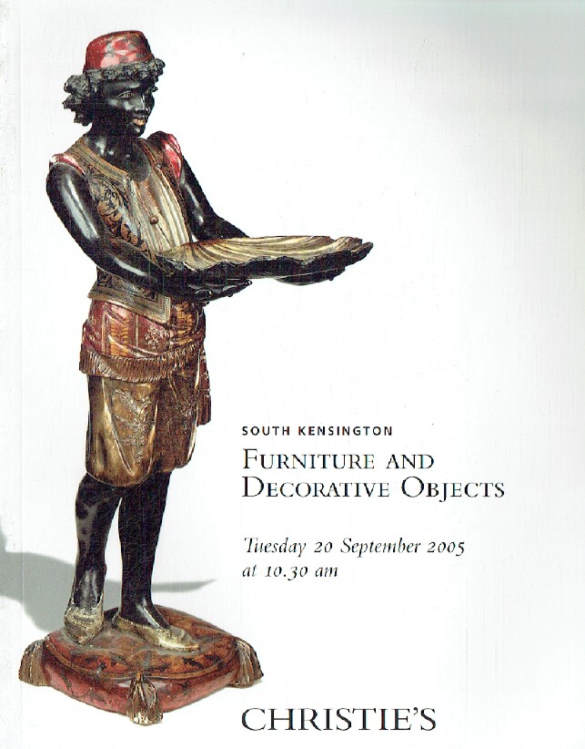 Christies September 2005 Furniture & Decorative Objects (Digital only)