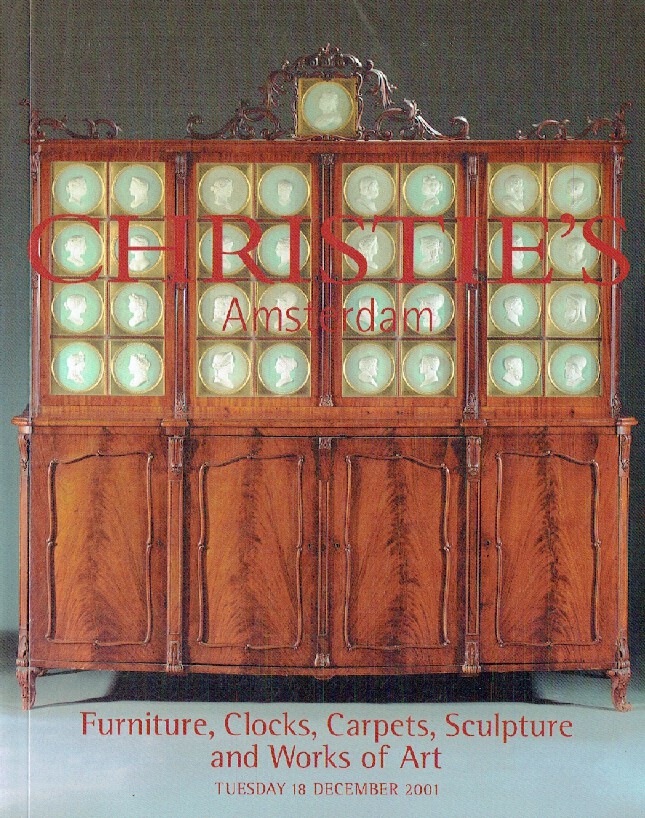 Christies December 2001 Furniture, Clocks, Carpets, Sculpture & Works of Art