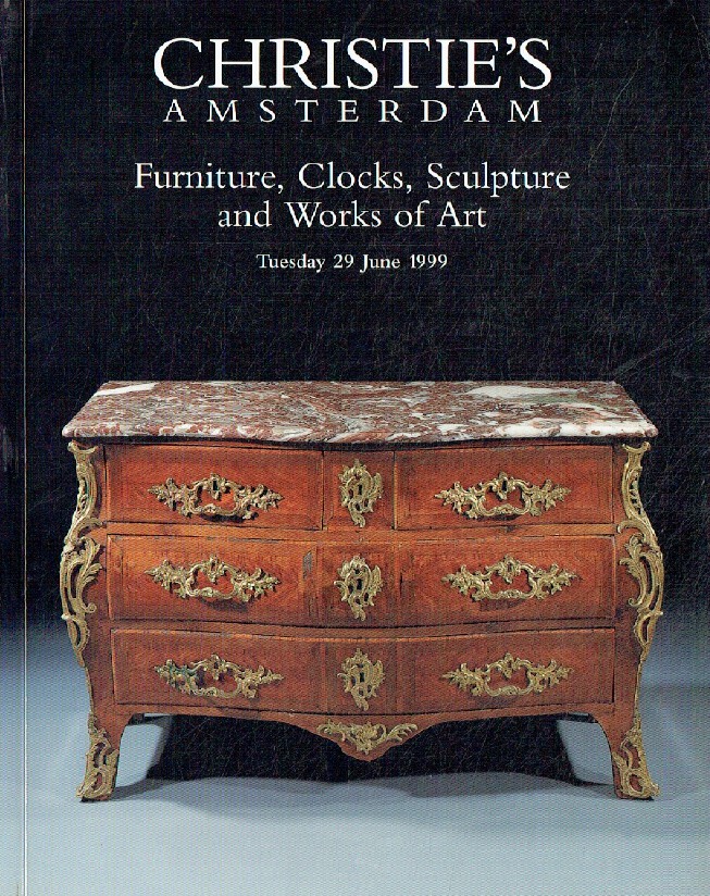Christies June 1999 Furniture, Clocks, Sculpture & Works of Art