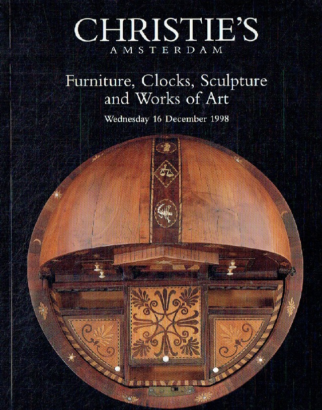 Christies December 1998 Furniture, Clocks, Sculpture & Works of Art