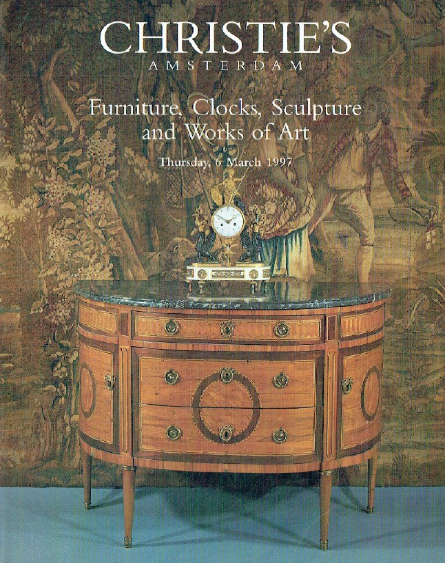 Christies March 1997 Furniture, Clocks, Sculpture & Works of Art