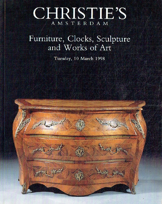 Christies March 1998 Furniture, Clocks, Sculpture & Works of Art