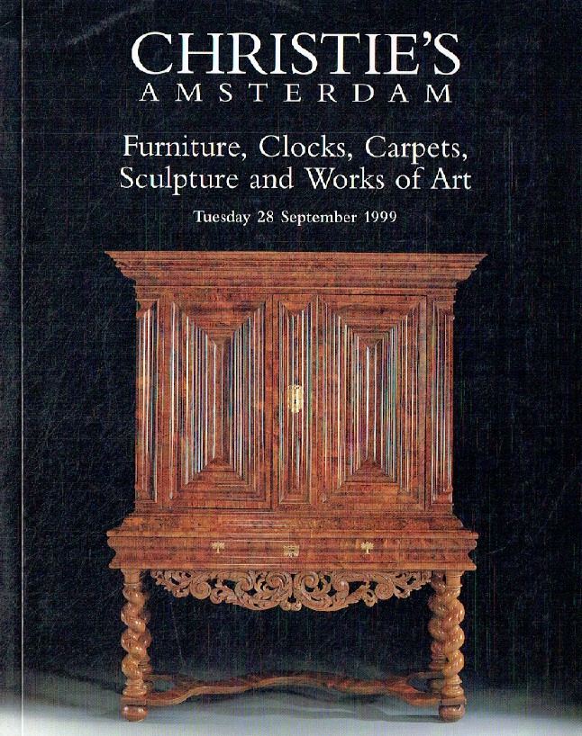 Christies September 1999 Furniture, Clocks, Carpets, Sculpture & Works of Art