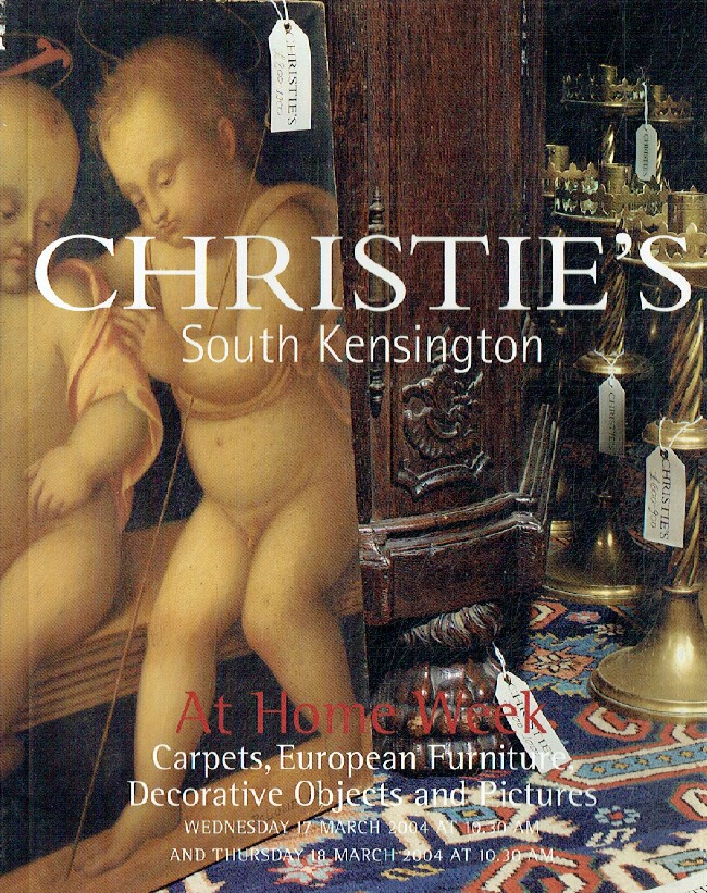 Christies March 2004 Home Week European Furniture & Decorative Objects & Picture