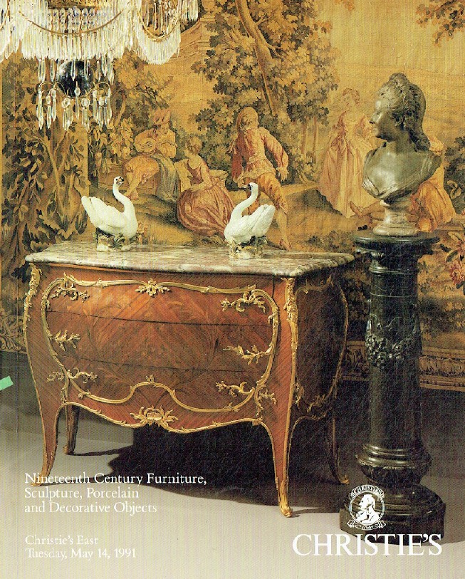 Christies May 1991 19th C Furniture, Sculpture, Porcelain & Decorative Objects