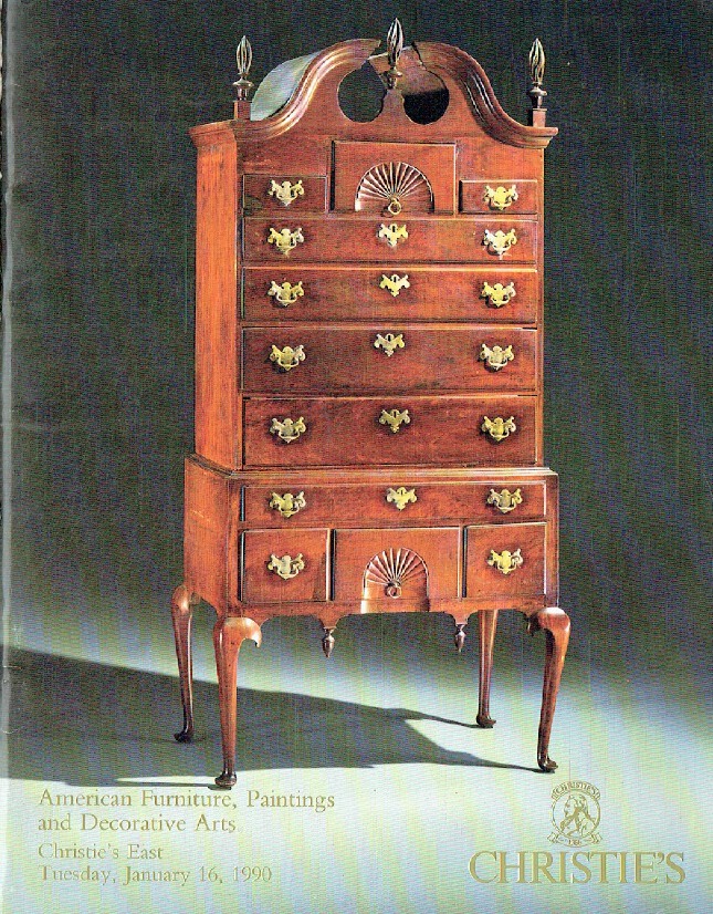 Christies January 1990 American Furniture, Paintings & Decorative Arts