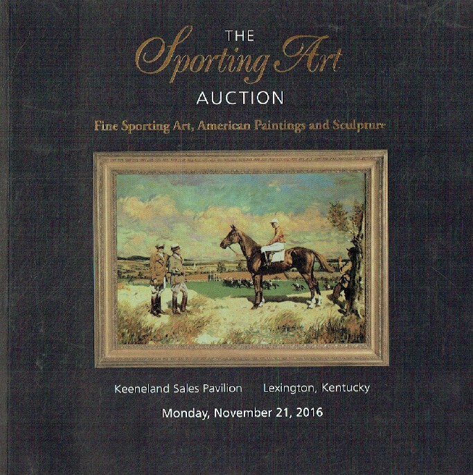 Keeneland/Cross Gate Gallery November 2016 Sporting Art Auction