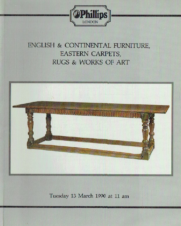 Phillips March 1990 English & Continental Furniture (Digital only)