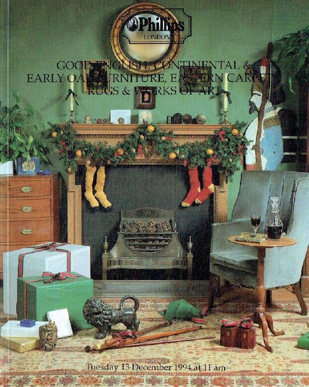 Phillips December 1994 Good English, Continental & Early Oak Furniture, Eastern