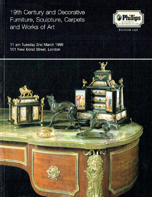 Phillips March 1999 19th Century & Decorative Furniture, (Digital only)