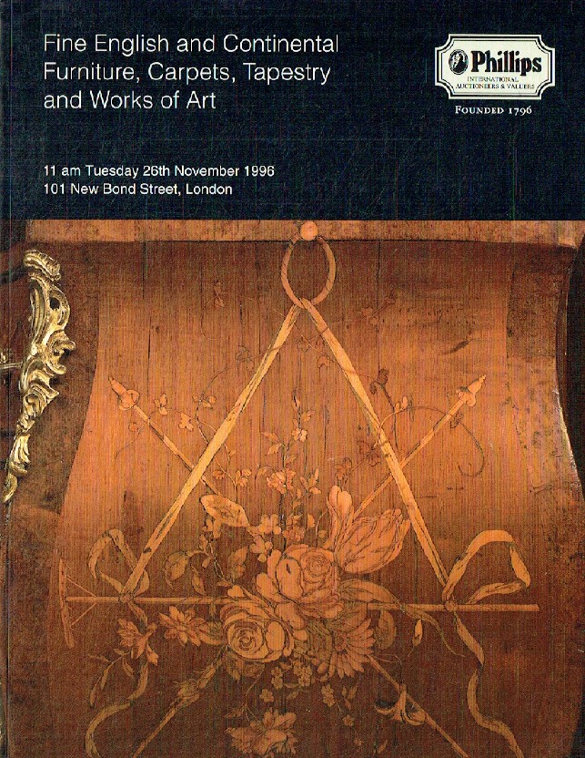 Phillips November 1996 Fine English & Continental Furniture (Digital only)
