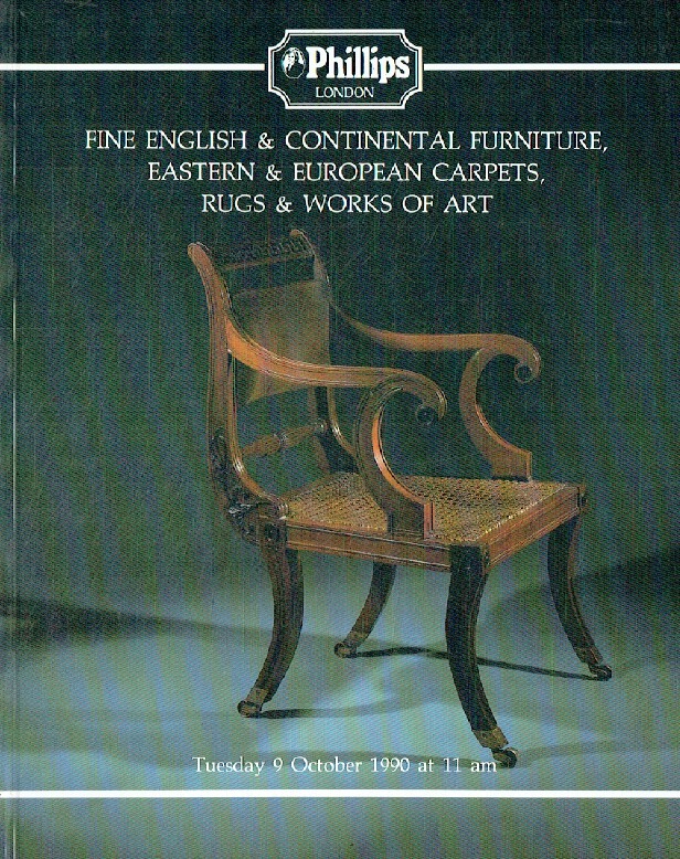 Phillips October 1990 Fine English & Continental Furniture, Eastern and European