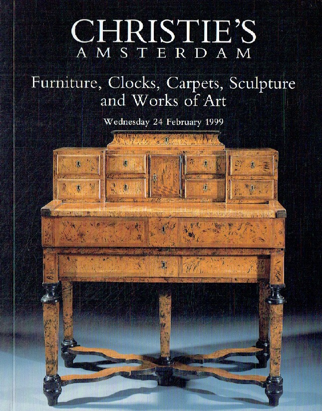 Christies February 1999 Furniture, Clocks, Carpets, Sculpture & Works of Art - Click Image to Close