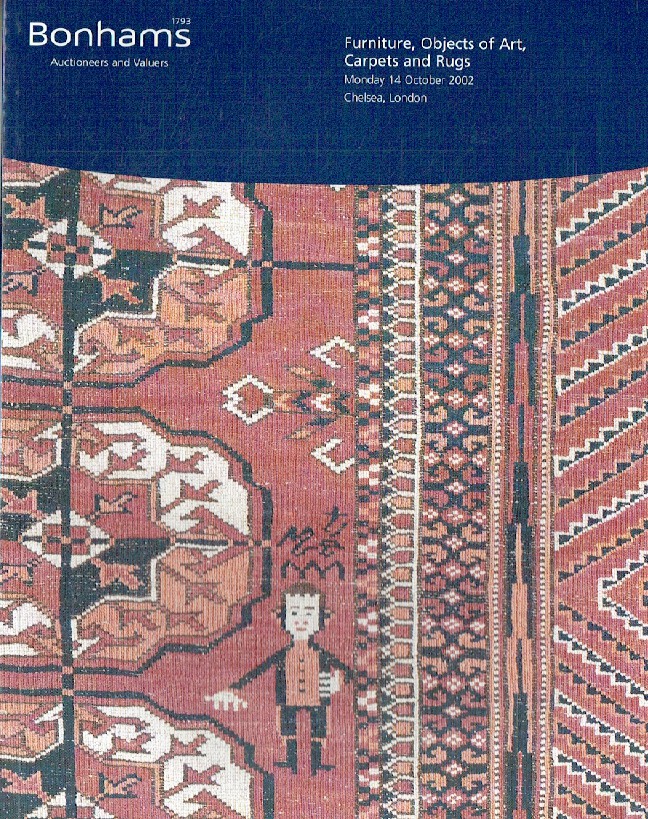 Bonhams October 2002 Furniture, Objects of Art, Carpets & Rugs