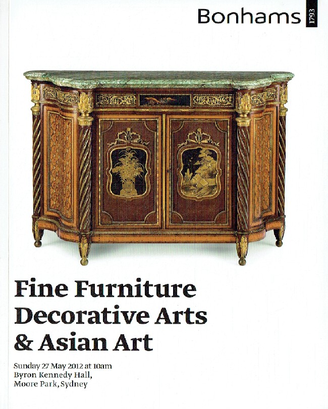Bonhams May 2012 Fine Furniture Decorative Arts & Asian Art